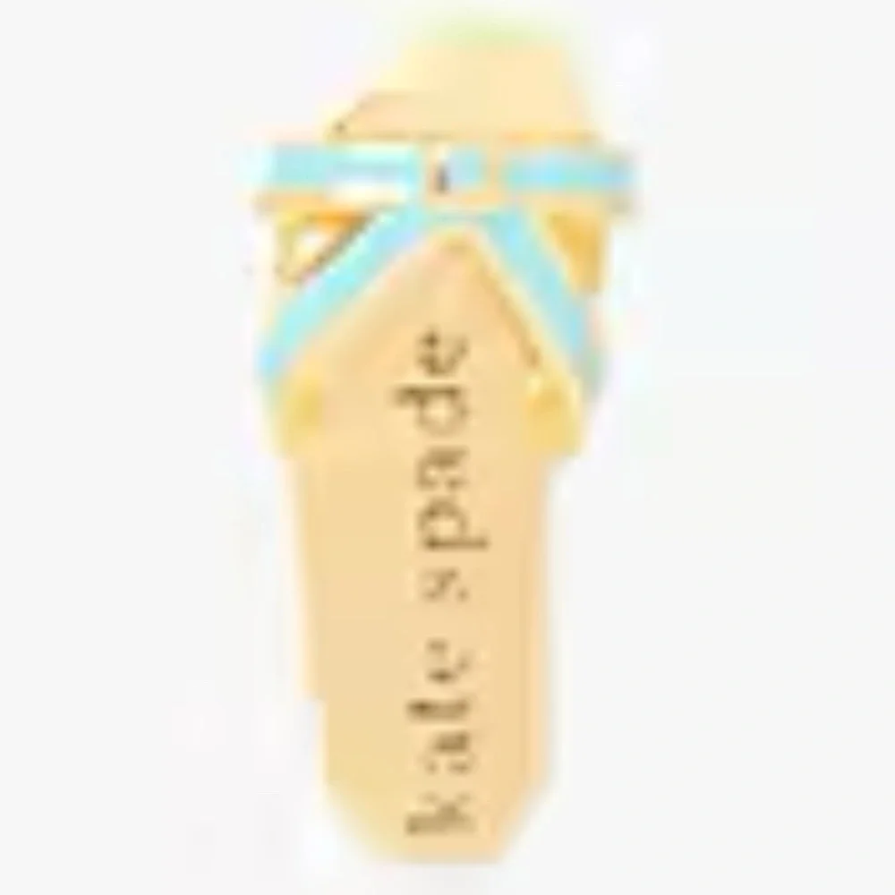 VACAY VIBE::Kate Spade New York Away We Go Flip Flop Thong Stud Earrings::NWT::